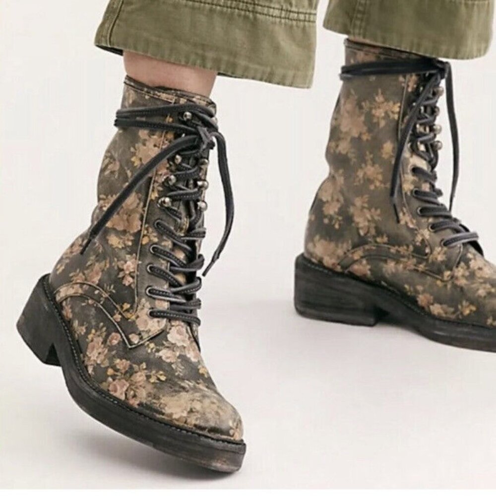Free People Santa Fe Lace-Up Boot